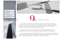 Tablet Screenshot of opengatescalemodel.com